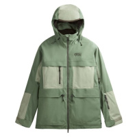 Picture STONE Pánská zimní bunda, tmavě zelená, velikost