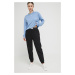 Bavlněné kalhoty Calvin Klein Underwear černá barva, 000QS6943E