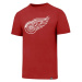 47 NHL DETROIT RED WINGS CLUB TEE Klubové tričko, červená, velikost