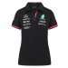 Mercedes AMG Petronas dámské polo tričko team black F1 Team 2022