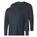LIVERGY® Pánské triko s dlouhými rukávy XXL, 2 kusy (navy modrá)