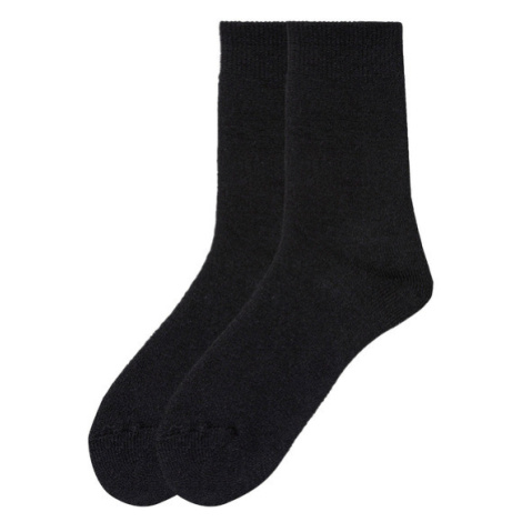 pepperts!® Chlapecké termo ponožky, 2 páry (černá)