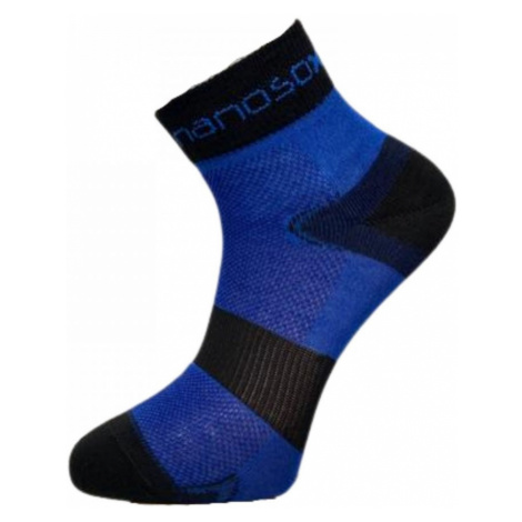 nanosox AG-TIVE CYKLON ponožky - černo/modré