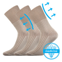 BOMA® ponožky Zdrav. béžová 3 pár 102157