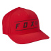 Fox pánská kšiltovka Pinnacle Tech Flexfit Flame Red | Červená