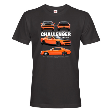 Pánské tričko Dodge Challenger SRT 2018 - kvalitní tisk a rychlé dodání