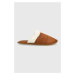 Pantofle Polo Ralph Lauren Kelcie , hnědá barva