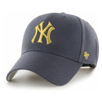 Čepice 47brand MLB New York Yankees tmavomodrá barva, s aplikací