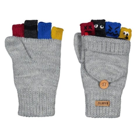 BARTS RUKAVICE PUPPETEER BUMGLOVES Heather Grey