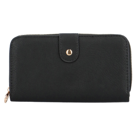 Trendy dámská koženková peněženka Bellina, černá
