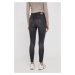 Džíny Calvin Klein Jeans dámské, černá barva, J20J222149