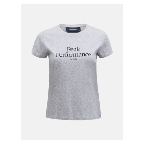 Tričko peak performance w original tee šedá