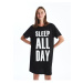 LC Waikiki Crew Neck Printed Women's Nightgown