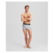 Spodní prádlo karl lagerfeld karl heart trunk black/grey melange