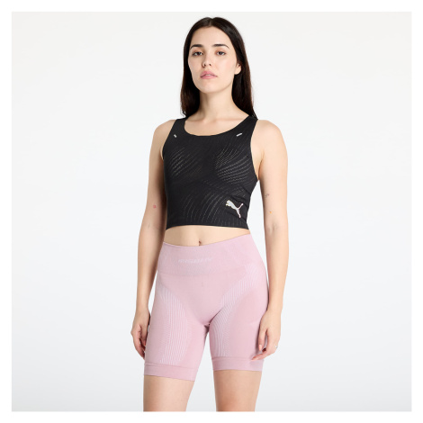 Top PUMA Run Ultraspun Crop Top W Black