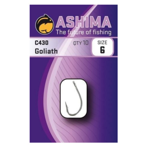 Ashima Háčky C430 Goliath 10ks - vel. 6
