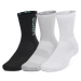 Under Armour 3-Maker 3-Pack Mid-Crew Black