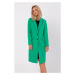 Dámský kabát na knoflíky model 19396596 zelený - Moe