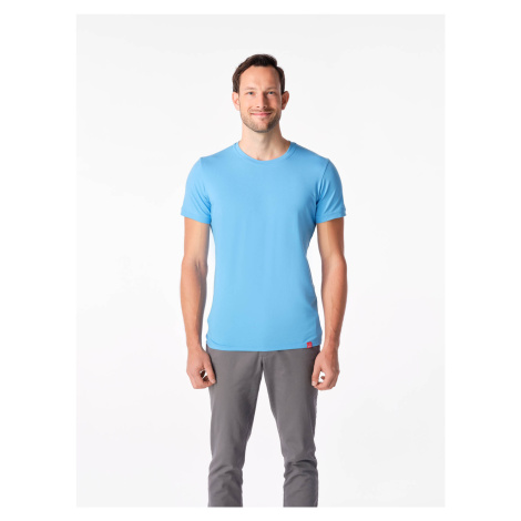 Pánské tričko DAVOS slim fit světle modré CityZen®