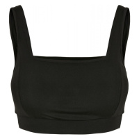 Ladies Recycled Squared Sports Bra - black