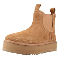 UGG K NEUMEL PLATFORM CHELSEA Hnědá