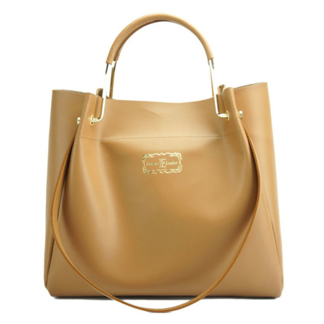 Kožená dámská kabelka