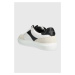 Kožené sneakers boty Calvin Klein Jeans Casual Cupsole Laceup Low bílá barva