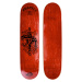 Meatfly skateboardová deska Dagger Red Wood High | Červená