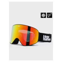 Snowboardové brýle Edmond - black/mirror red HORSEFEATHERS