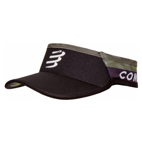 Kšilt Compressport ULTRALIGHT VISOR V2 zelená|černá