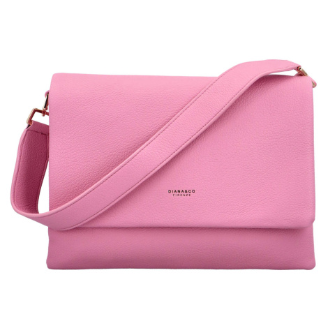 Trendy dámská crossbody Melinia, růžová Diana & Co