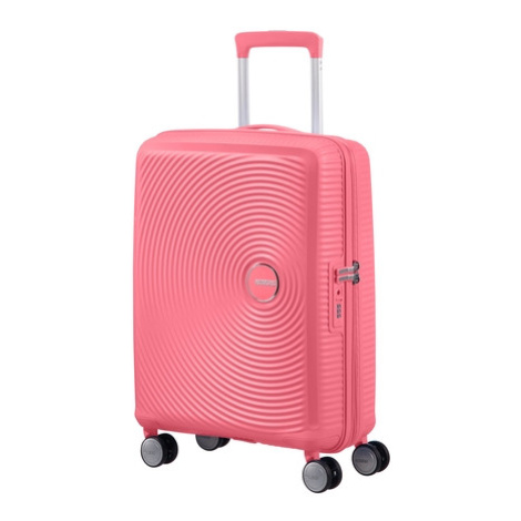AT Kufr Soundbox Spinner Expander 55/20 Cabin Sun Kissed Coral, 40 x 20 x 55 (88472/A039) American Tourister