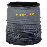 Finmark FSW-250 Dětský Multifunkční šátek s fleecem, tmavě šedá, velikost