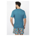 Pánské pyžamo Italian Fashion Krab Mořská zeleň