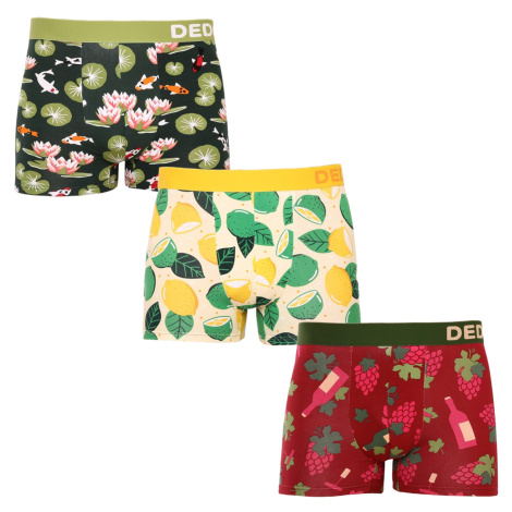 3PACK Veselé pánské boxerky Dedoles (1325154663)