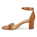 Lauren Ralph Lauren LOGAN-SANDALS-HEEL SANDAL Hnědá