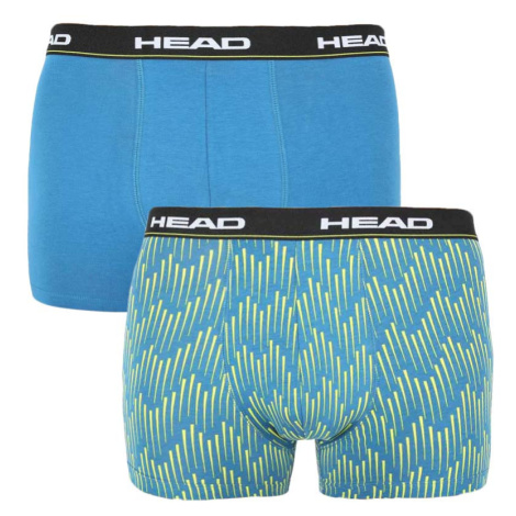 2PACK pánské boxerky HEAD modré (100001415 002)