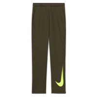 Nike DRY FLEECE Chlapecké kalhoty, khaki, velikost