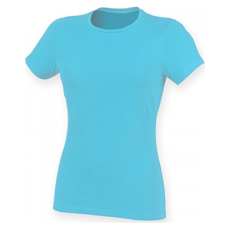 SF Women Dámské mírně prodloužené strečové triko Skin Fit s elastanem 165 g/m