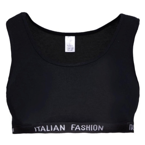 Dívčí podprsenkový top Italian Fashion Nikola Černá