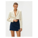 Koton Single Button Crop Blazer Jacket