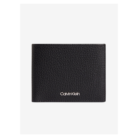 Černá pánská kožená peněženka Calvin Klein - Pánské