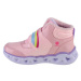 Skechers Heart Lights - Brilliant Rainbow Růžová