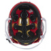 CCM TACKS 310 SR Hokejová helma, červená, veľkosť