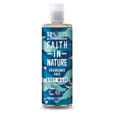 Faith in Nature Přírodní hypoalergenní sprchový gel bez parfemace (Body Wash) 400 ml