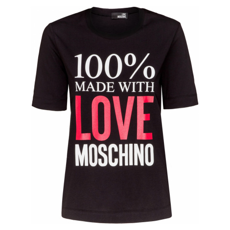 Tričko LOVE MOSCHINO černá