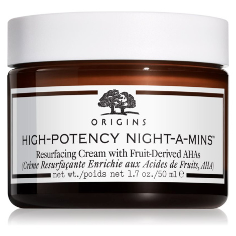 Origins High-Potency Night-A-Mins™ Resurfacing Cream With Fruit-Derived AHAs regenerační noční k