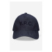 Kšiltovka A.P.C. Casquette Eden tmavomodrá barva, s aplikací, COCSX.M24090-INDIGO