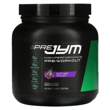 JYM Pre JYM PRE-Workout 500 g - Grape Candy JYM Supplement Science