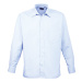 Premier Workwear Pánská košile s dlouhým rukávem PR200 Light Blue -ca. Pantone 2708